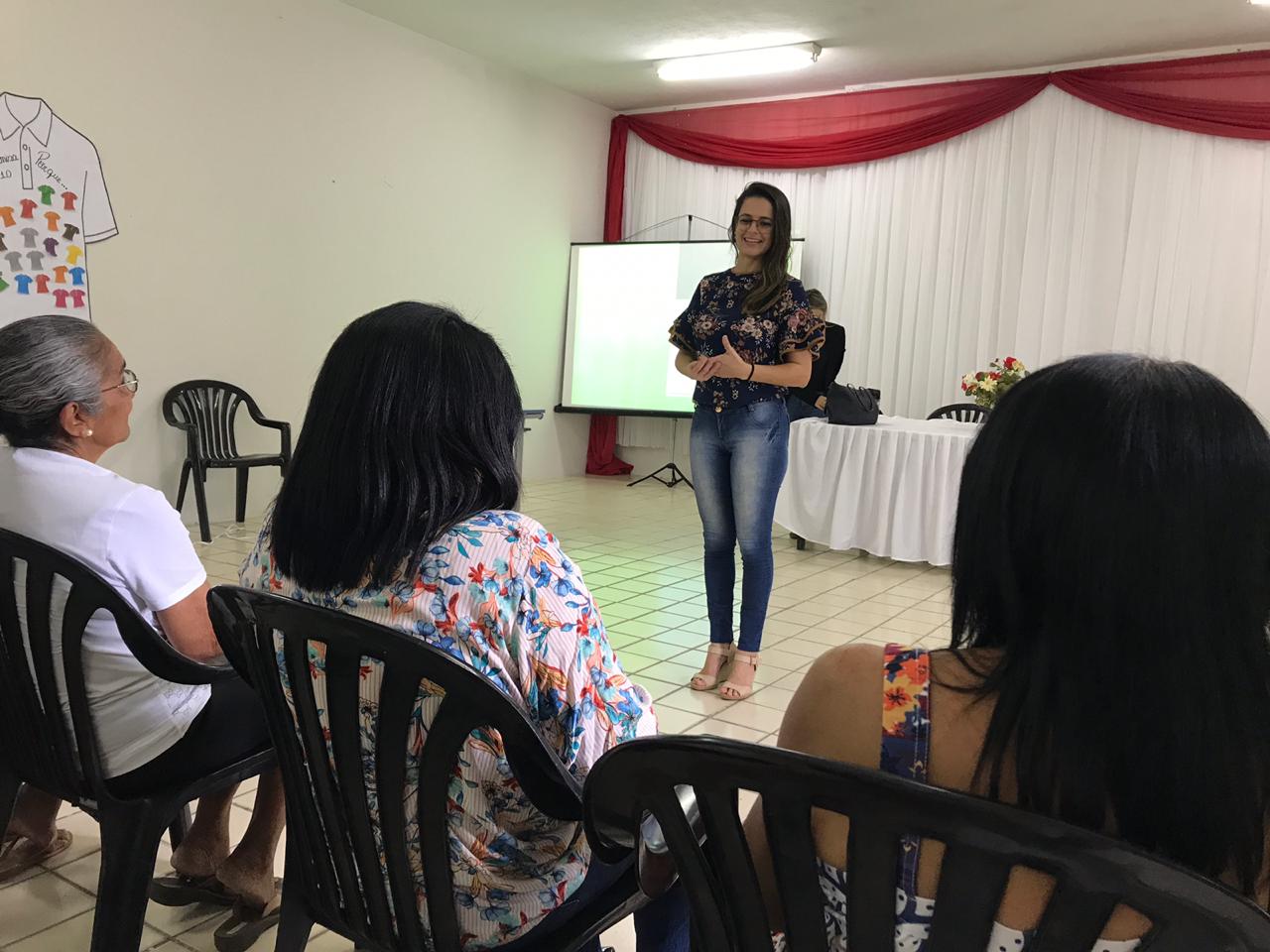 Alimentação saudável é tema de palestra promovida através do projeto Vida com Propósito